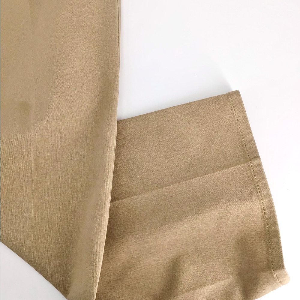 Talbots Established 1947 Women's Petites Khaki Cotton Spandex Pants Size 14W - Picture 7 of 12